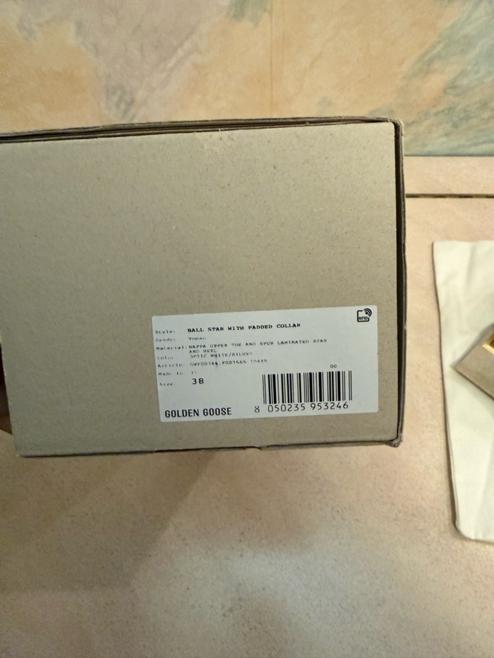 Golden Goose ball star Sneakers with Silver Star 38 - Picture 14 of 14